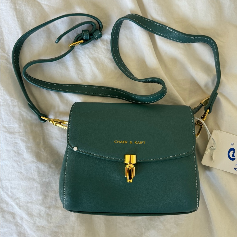 NWT Green Crossbody Bag